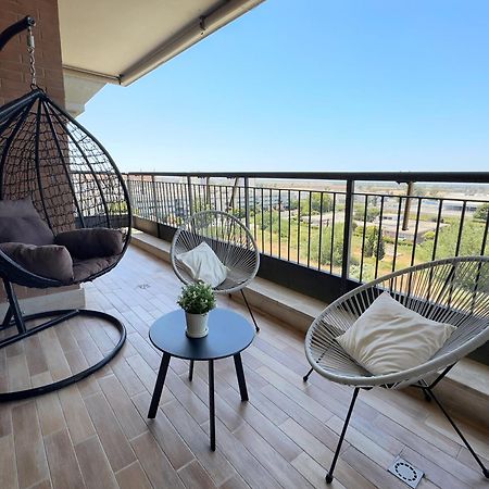 Sunset Escape Apartment - Panoramic Terrace Fiumicino Eksteriør billede